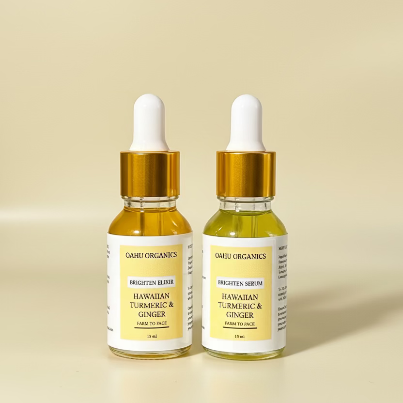 BOTANICAL Hydrating Elixir & Moisturizing Serum Duo – OahuOrganics