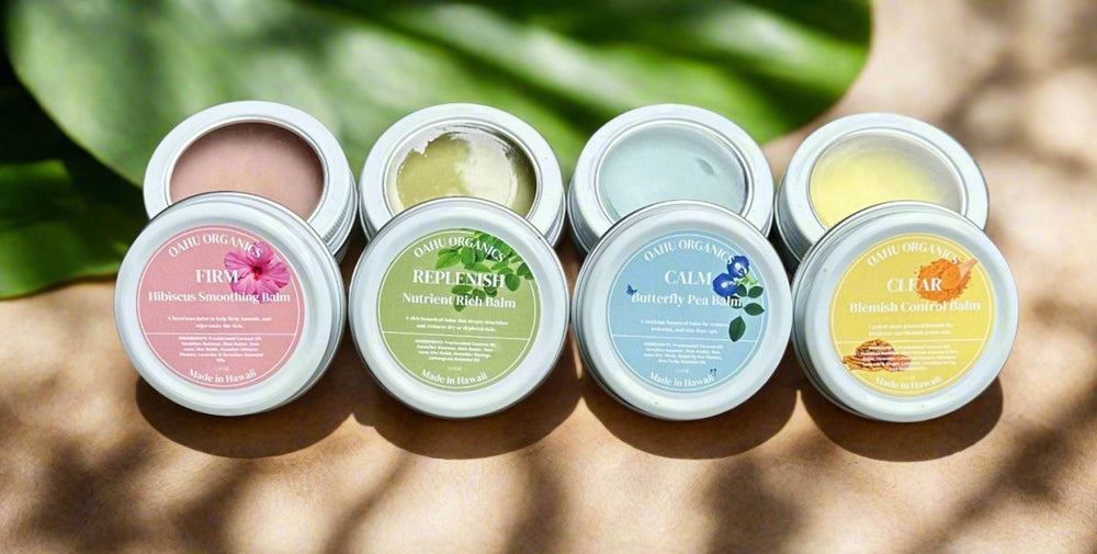 Hawaiian Hibiscus Lip Balm – Tinted Botanical Shine - OahuOrganics