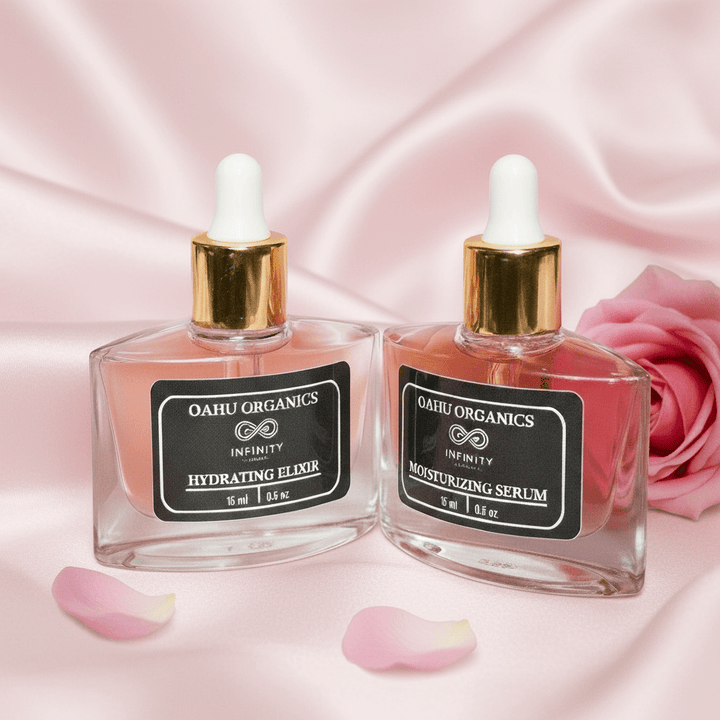 INFINITY Hydrating Elixir & Moisturizing Serum Duo - OahuOrganics