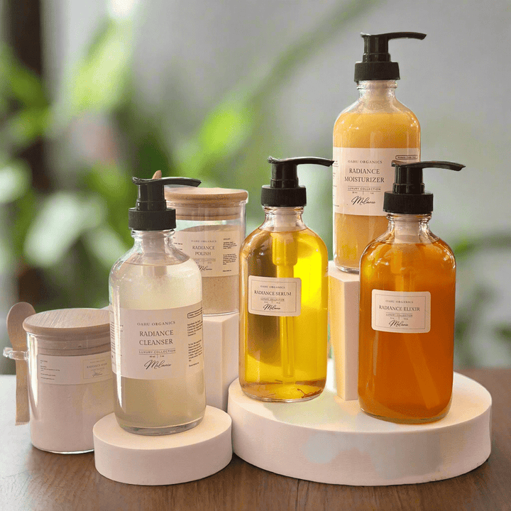 Mini Bar - Radiance Saffron Complete natural skincare Line for professionals - OahuOrganics