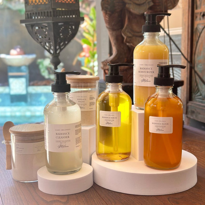 Mini Bar - Radiance Saffron Complete natural skincare Line for professionals - OahuOrganics