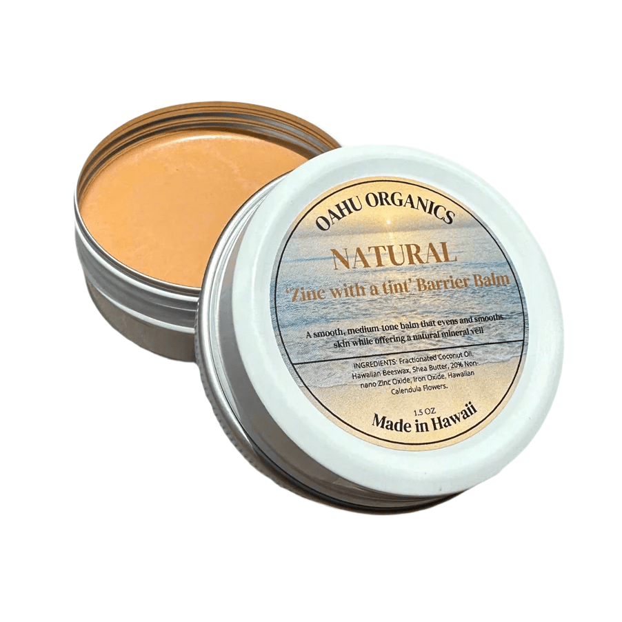 Natural – Tinted Mineral Barrier Balm (Warm Glow) - OahuOrganics