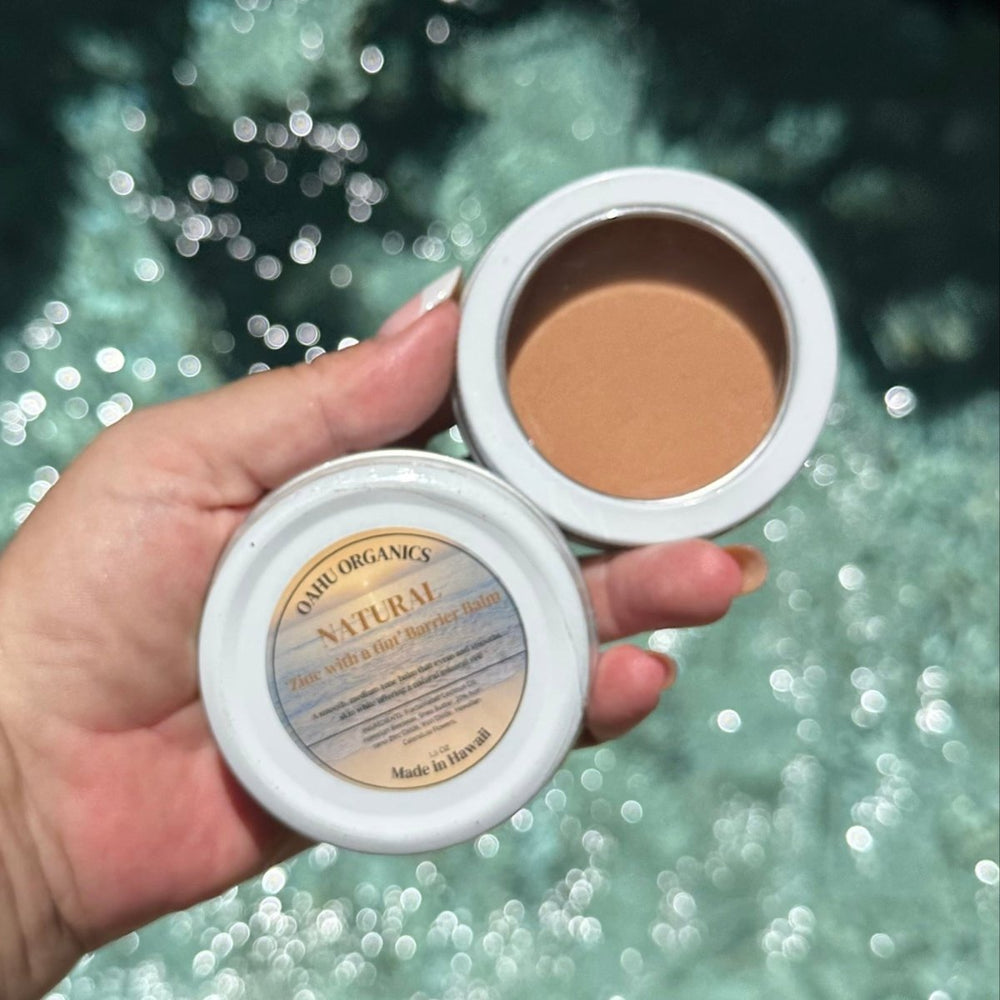 Natural – Tinted Mineral Barrier Balm (Warm Glow) - OahuOrganics
