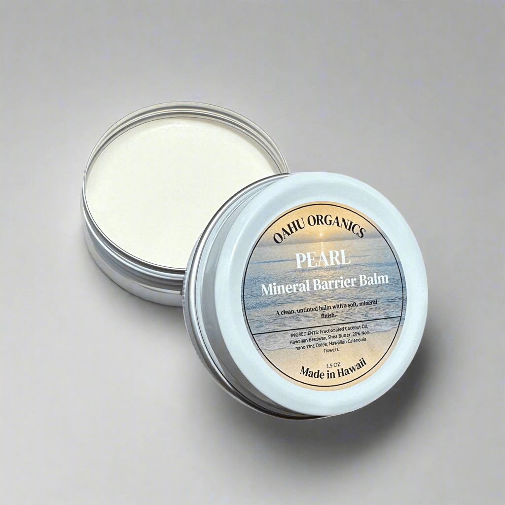 Pearl – Mineral Barrier Balm (Untinted White Zinc) - OahuOrganics