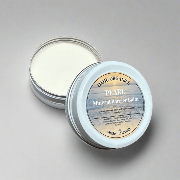 Pearl – Mineral Barrier Balm (Untinted White Zinc) - OahuOrganics