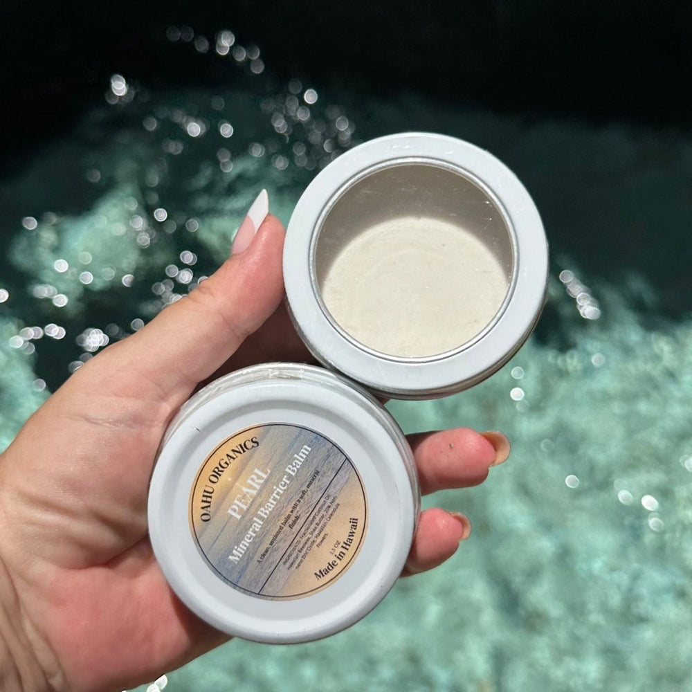 Pearl – Mineral Barrier Balm (Untinted White Zinc) - OahuOrganics