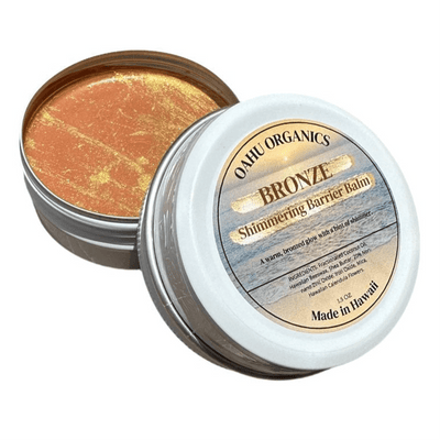 Bronze – Tinted Mineral Barrier Balm (Deep Glow) - OahuOrganics