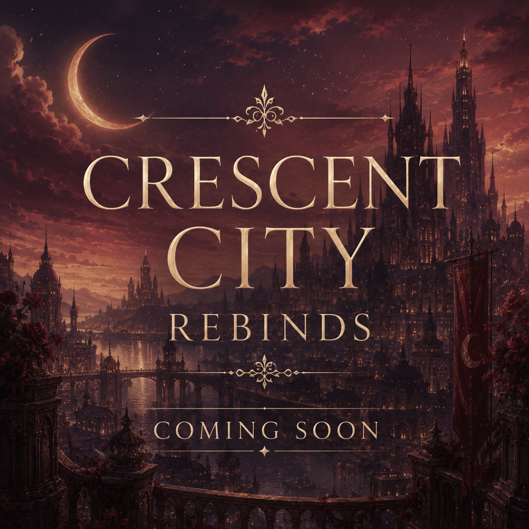 Crescent City Rebind and Removable Hardcovers - OahuOrganics