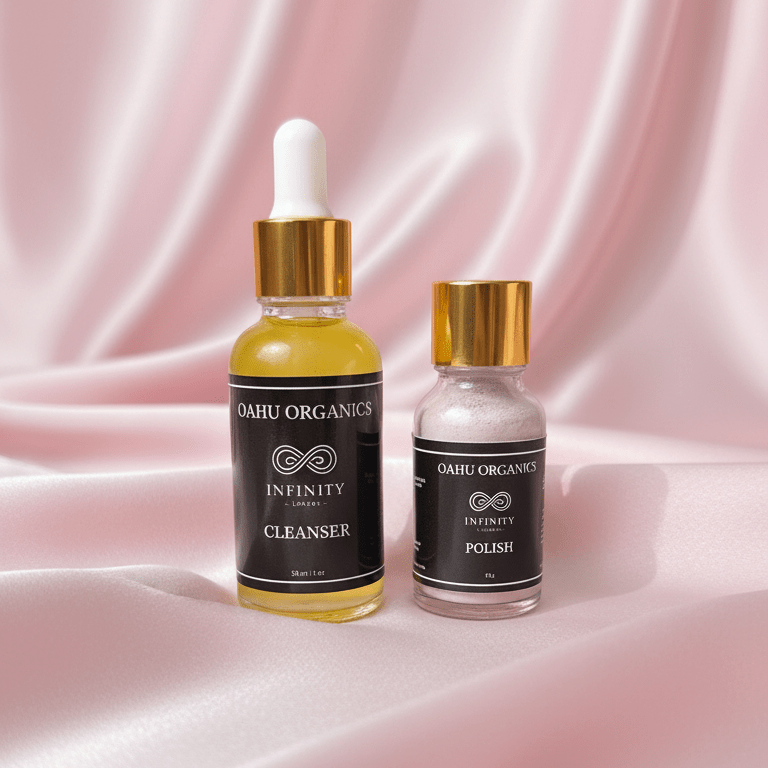 Daily Foaming Cleanser and Polish Duo Set - OahuOrganics