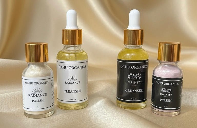 Daily Foaming Cleanser and Polish Duo Set - OahuOrganics