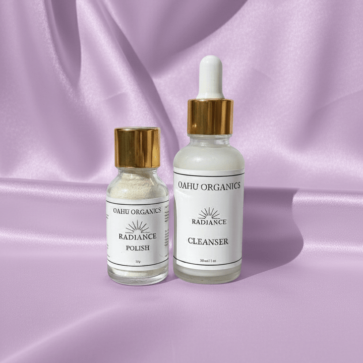 Daily Foaming Cleanser and Polish Duo Set - OahuOrganics