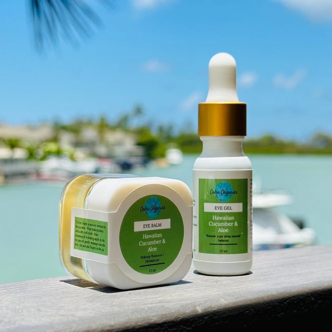 Hawaiian Cucumber & Aloe Eye Balm - OahuOrganics