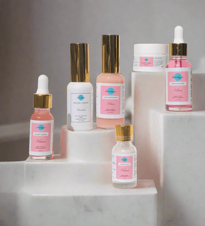 Hawaiian Hibiscus Plant Based Skincare Set - OahuOrganics