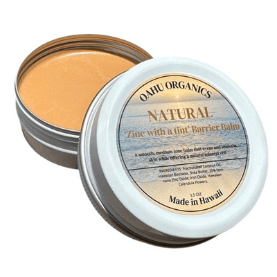 Natural – Tinted Mineral Barrier Balm (Warm Glow) - OahuOrganics