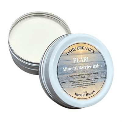 Pearl – Mineral Barrier Balm (Untinted White Zinc) - OahuOrganics