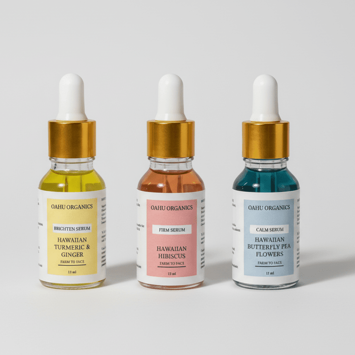 Plant Based Serums - OahuOrganics