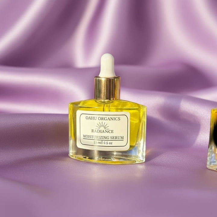 Radiance - Saffron Hydrating Elixir and Moisturizing Serum Duo - OahuOrganics