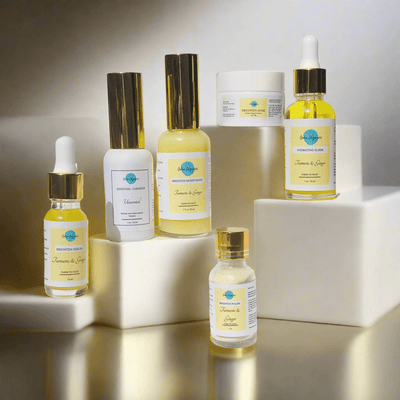 Turmeric and Ginger Plant Based Skincare Set - OahuOrganics