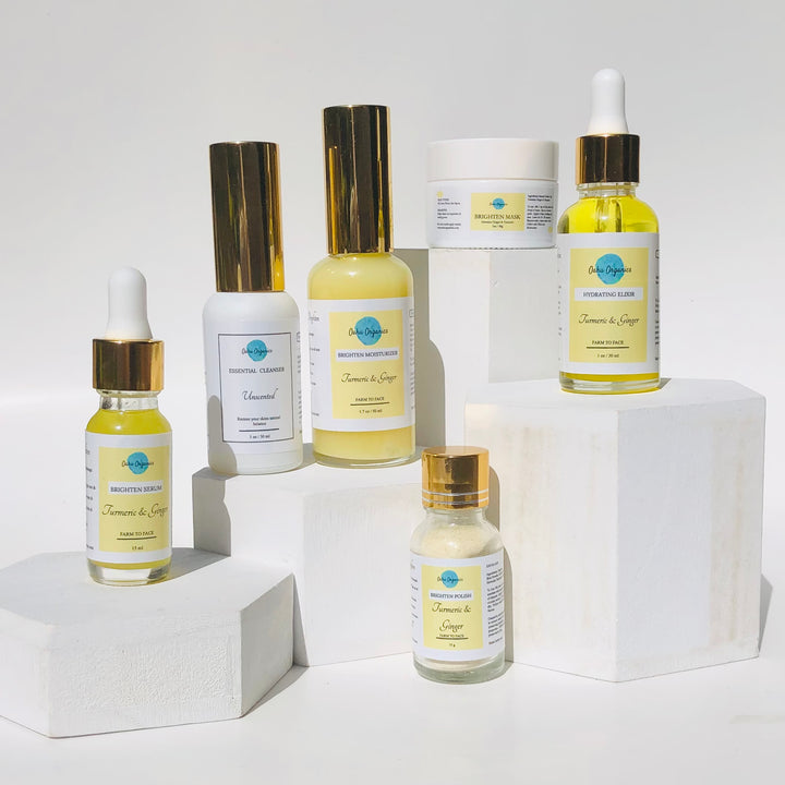 Turmeric and Ginger Plant Based Skincare Set